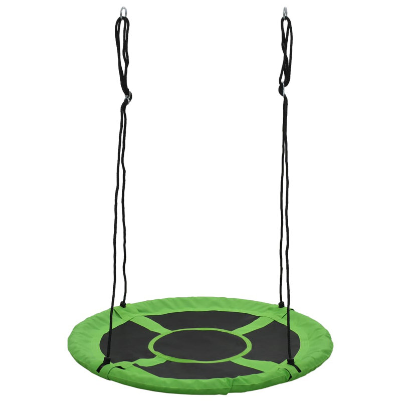 Freeport Park Vandyke Web / Saucer Swing Swing Seat with Chains, Green