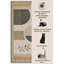 Tapis tissé à la crème Mosso-455097066