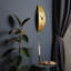 Horloge murale moderne en métal Curve of Time -1340407877-1340407896