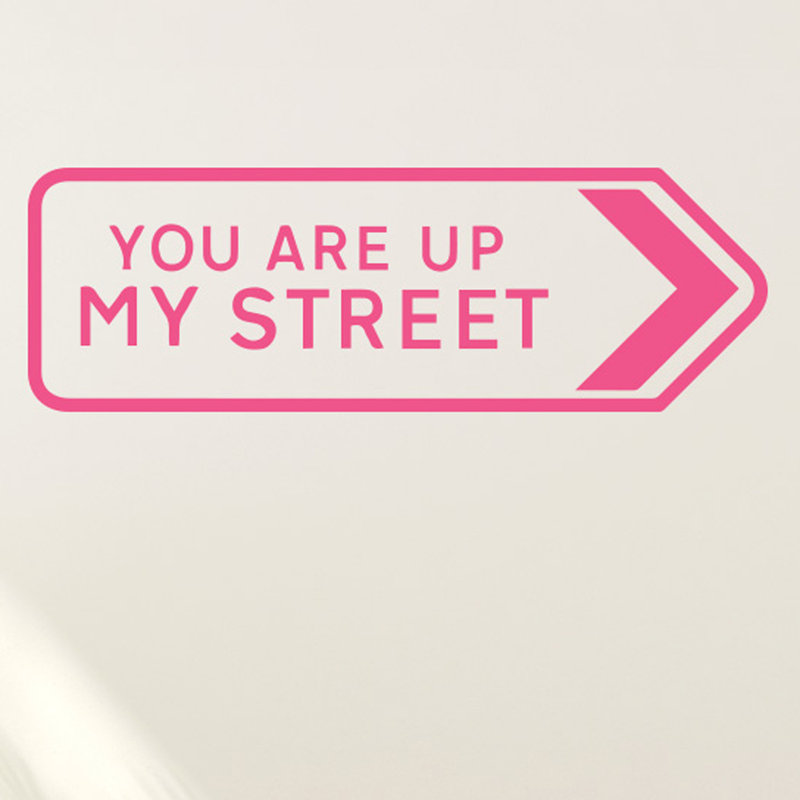 Wall Decal, Pink, Medium