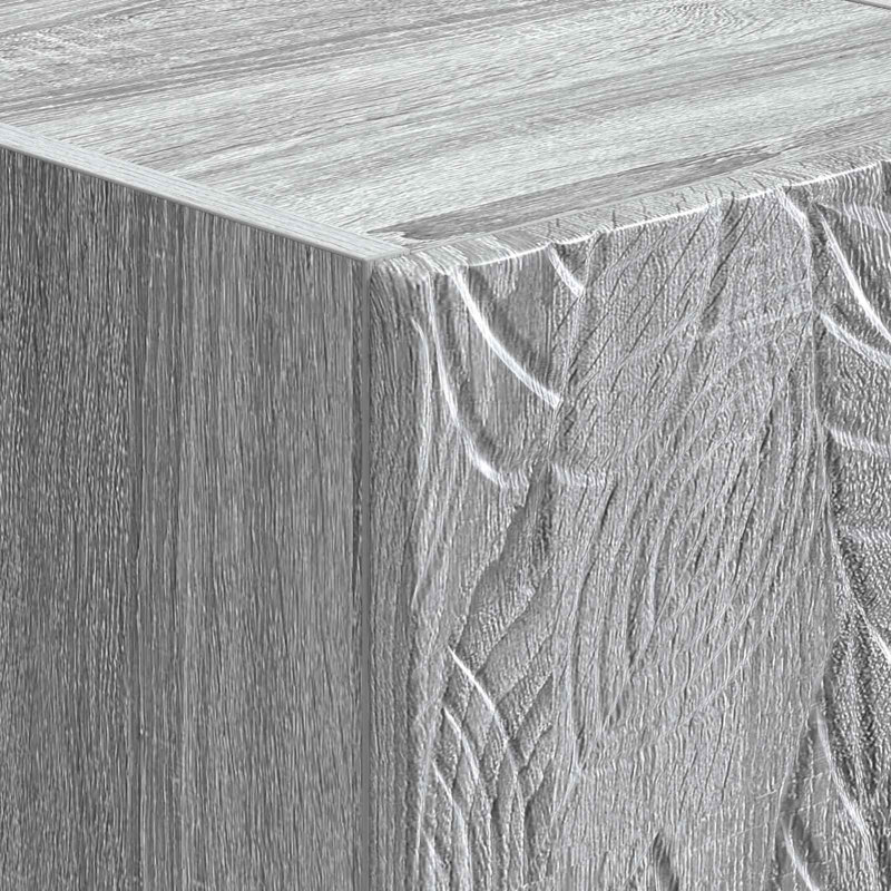 66cm Sideboard, Grey Sonoma