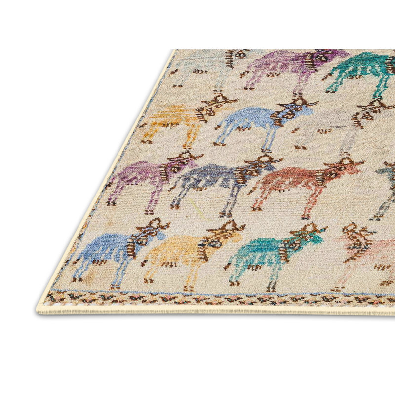 Tapis abstrait moderne Satilla 5339, Rectangle 7 pi x 10 pi