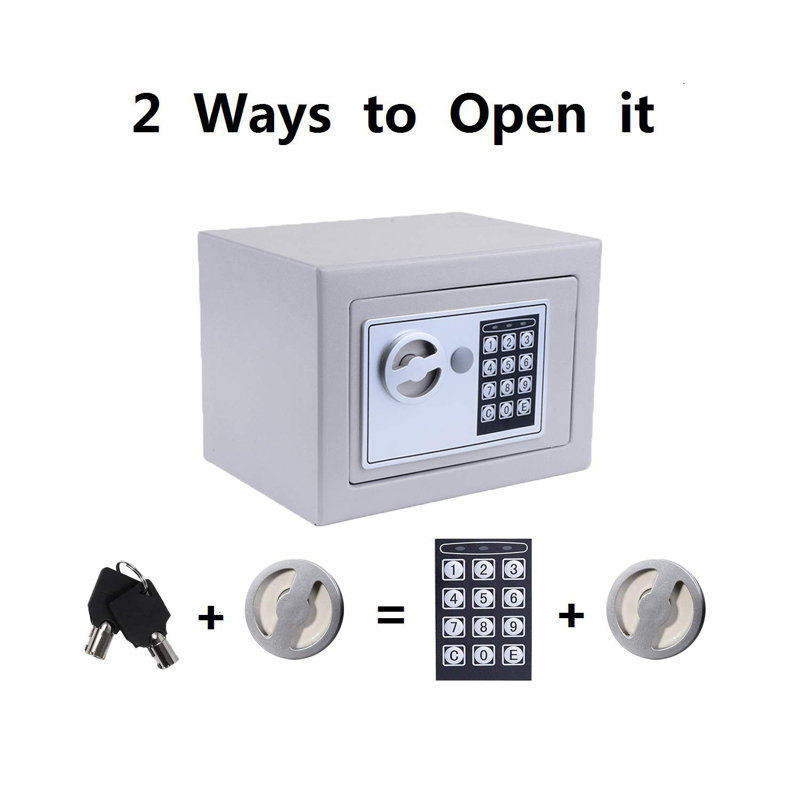 Safe Box Lock, Light Grey