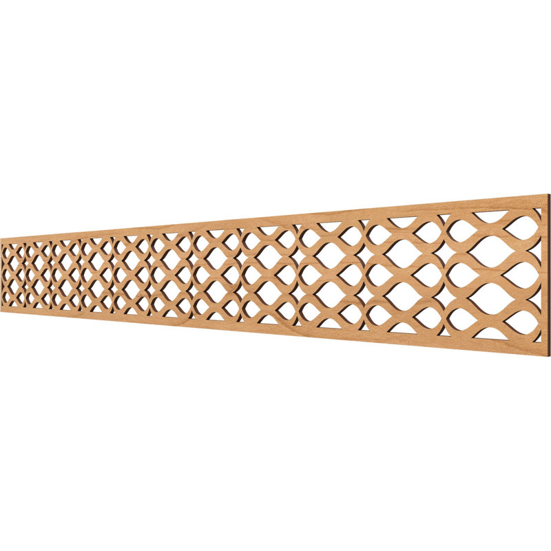 Moulure de panneau Somerset, Érable, H 6 po x l 46,5 po x P 0,375 po