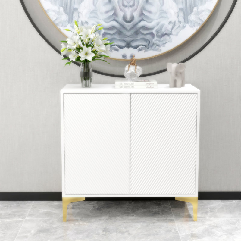 Table de bout avec 2 tiroirs de rangement