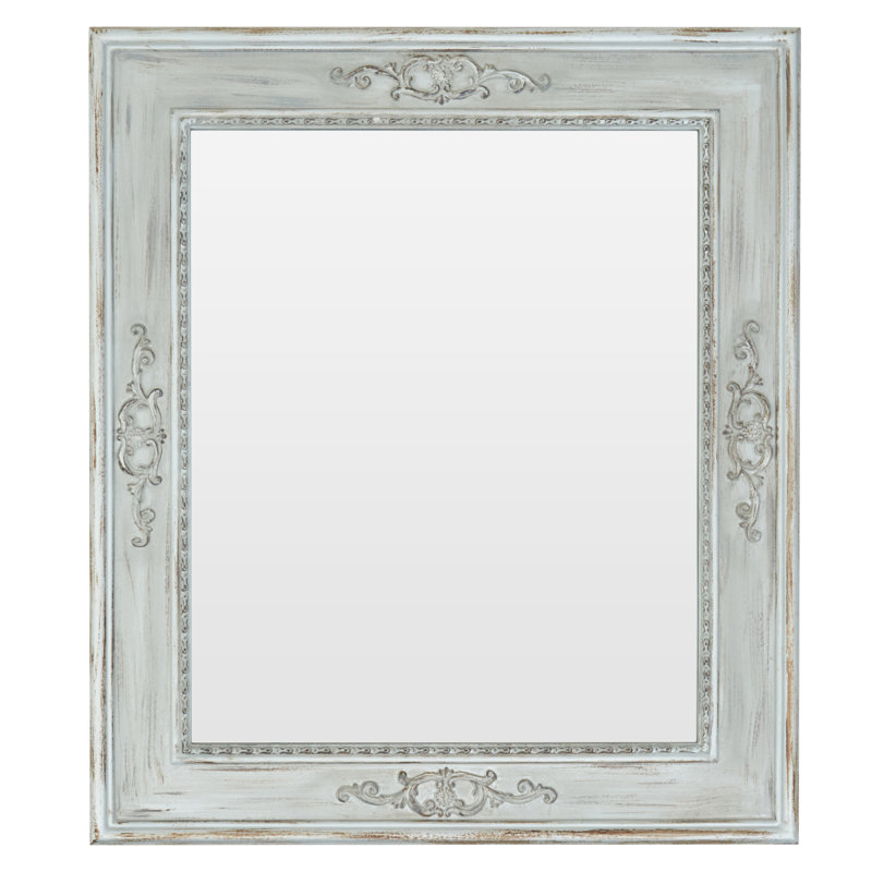 Melrose Wood Flat Wall Mirror