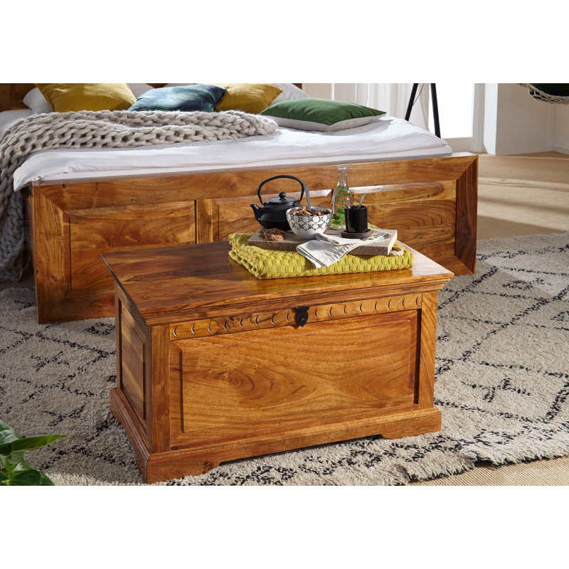 Oxford Blanket Chest, Honey