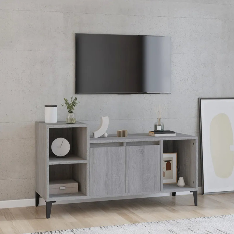 Unfinished TV Stand for TVs up to 40", Grey Sonoma