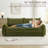 Greek 90.5"W  3-Seater Modern Upholstery Sofa-1205886433