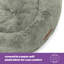 Silentnight Calming Plush Donut Pet Bed-55843483-93676159