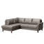 Migues Leather Corner Sofa with Sleeping Function and Storage-1251999394-1251999399