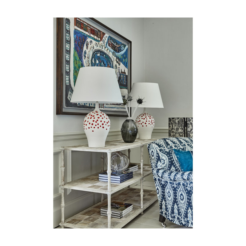 William Yeoward 61'' W Solid Wood Console Table