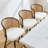 Cane Back Swivel Upholstered  Stool-1335810502-1335810501
