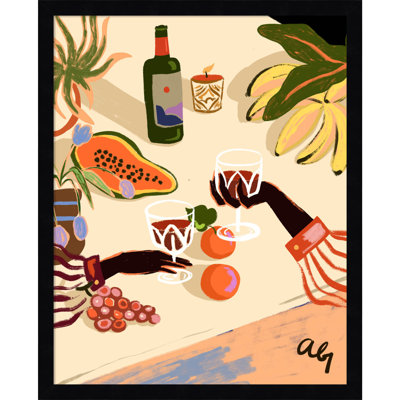 Pritchard "Cheers to You (Wine)" Print