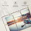 «Summer Lake Fishing», 3 pièces sur toile-98562816