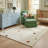 Rug Branch Stella 5' x 8' (5'3" x 7'7") Cream Stars Kids Area Rug, Scandinavian, Medium Pile, Stain-Resistant Carpet - Playroom, Nursery, Toy Room and Bedroom-1972312551