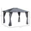 Milanna 3m x 3.6m Steel Party Tent
