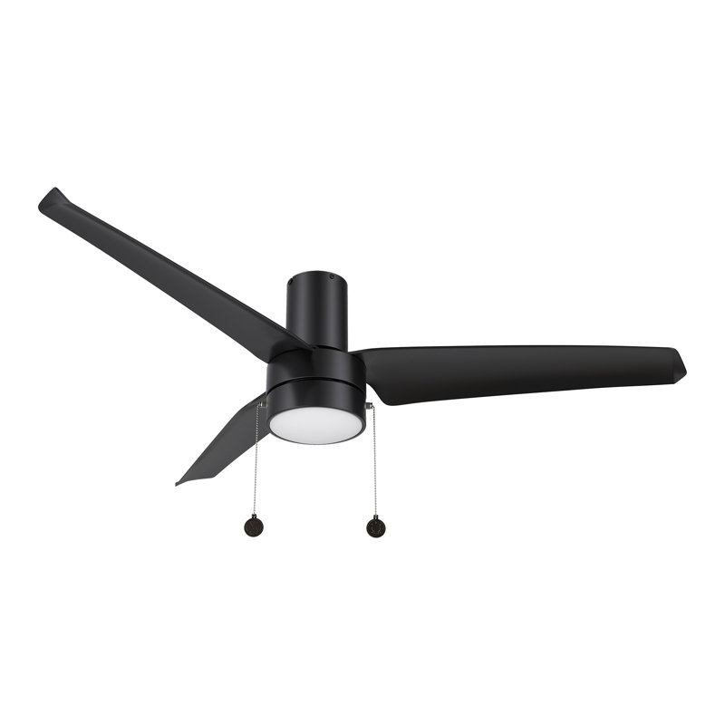 Ventilateur de plafond encastré avec chaîne DEL 52 "DC Motor