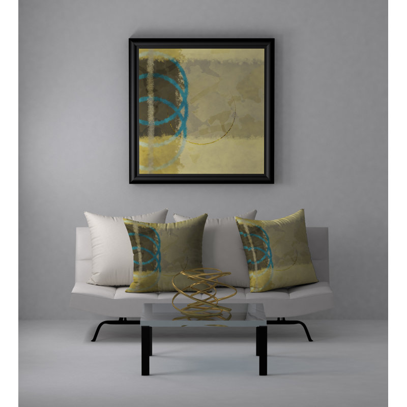 Reversible Throw Pillow, 24" x 24"