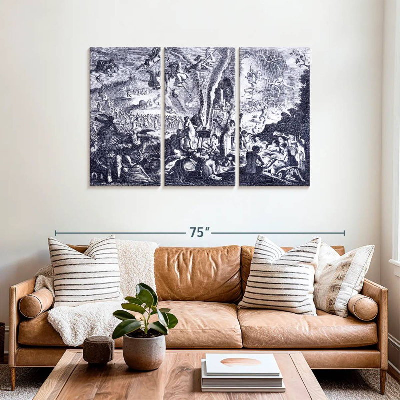 Kelan Witches Sabbath, 36" H x 57" W