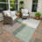 Machine Washable Indoor/Outdoor Kugler ACN2400 Abstract Rug-567442496