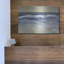 Rosecliff Heights «Breaking Shore Waves II» par Tim O'Toole, art mural en métal-737889048