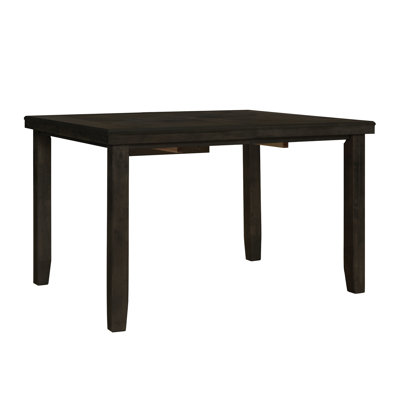 Rectangular Extendable Solid Wood Dining Table