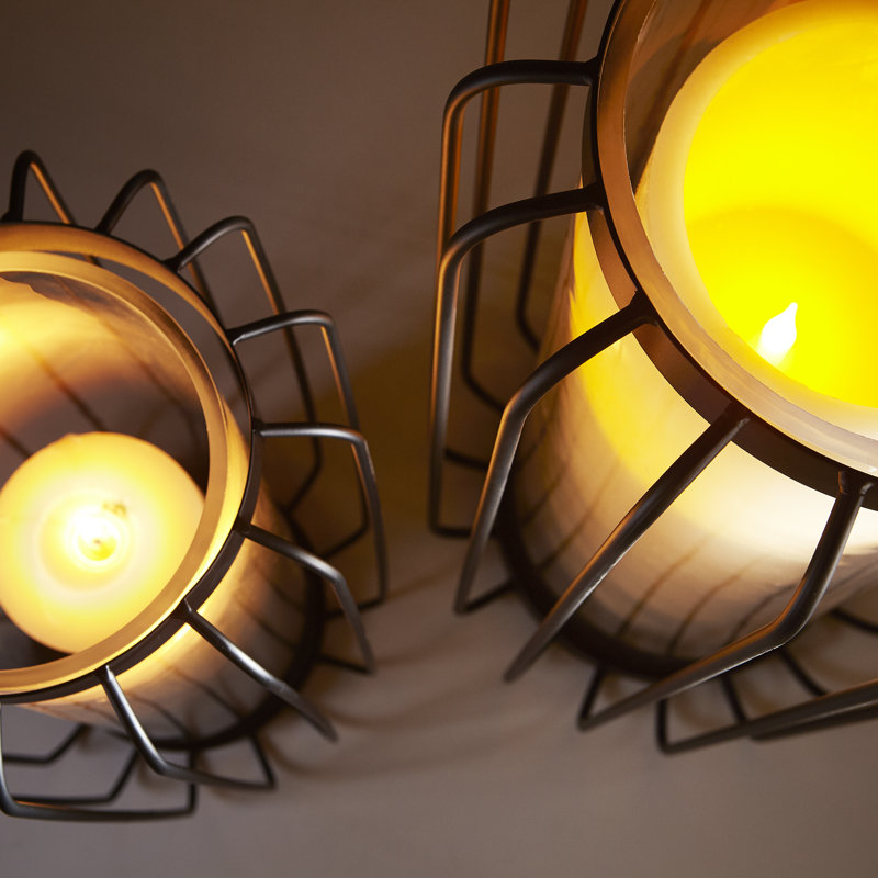 Lanterne décorative Soothsayer, H 20 po x l 11,5 po x P 11,5 po