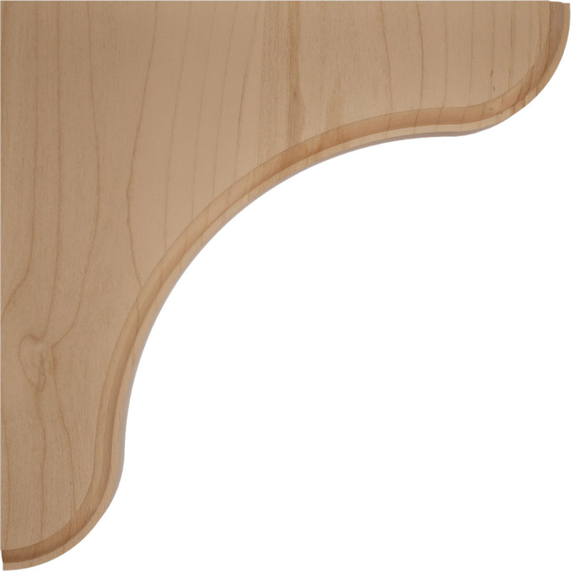 Support en bois Eaton, Aulne, L 7,5 po x H 7,5 po