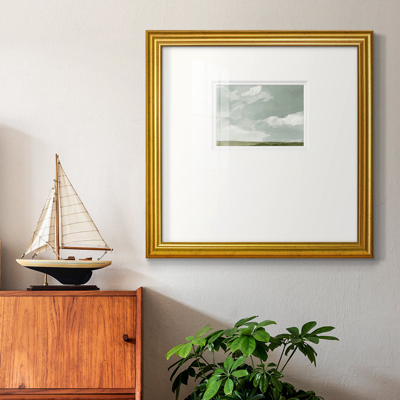 «Gray Stone Sky Iompemium», reproduction encadrée, H 21 po x l 21 po
