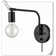 Tanielle Nickel LED Plug-in Armed Sconce