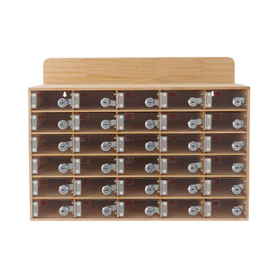 30 Slots Cell Phone Storage Cabinet