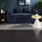 Compression Sofas, Dark Blue Chenille 2 Seat Modern Compact Home Couch