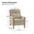 Terren 28.74" Wide Upholstered Push Back Recliner-143104692