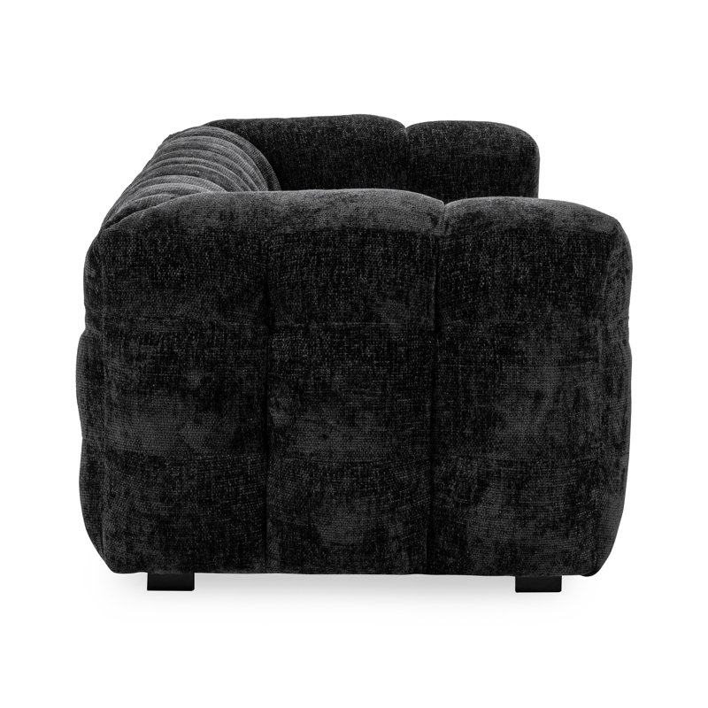 Walter 94" Sofa Beige, Zinc Black