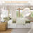 Adainville 50"H Modern Queen Size Solid Wood Bed with 2 Storage Drawers, White-890702669-887246135