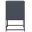 Aujah 36cm W Steel Bedside Table-536426980