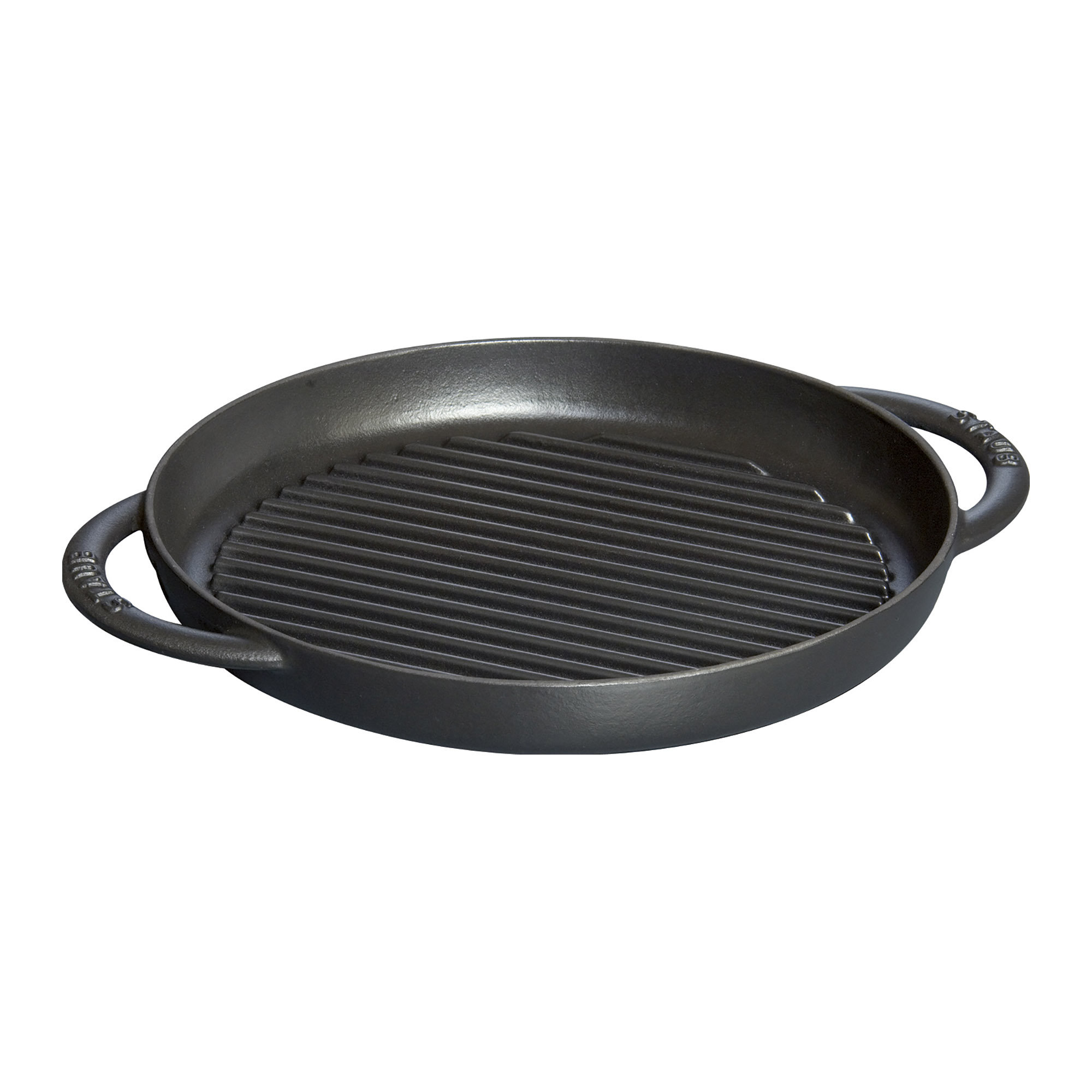 Staub 10.24 in. Cast Iron Round Grill Pan & Reviews | Wayfair