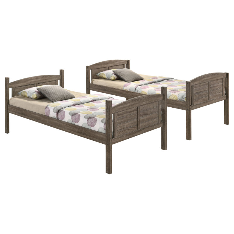 Lit superposé simple avec matelas Flynn