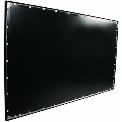 Sable Frame White Fixed Frame Wall/Ceiling Mounted Projector Screen -  Elite Screens, ER100WH1-A1080P3