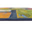Tapis intérieur / extérieur bleu à motif géométrique Merrimac-162468154