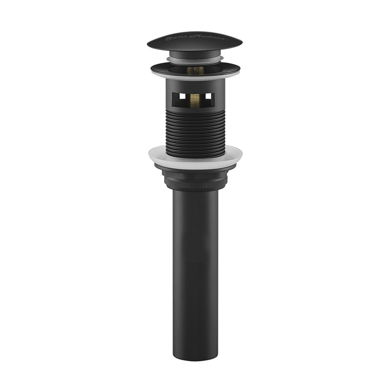 Swiss Madison Pop-Up Bathroom Sink Drain, Black