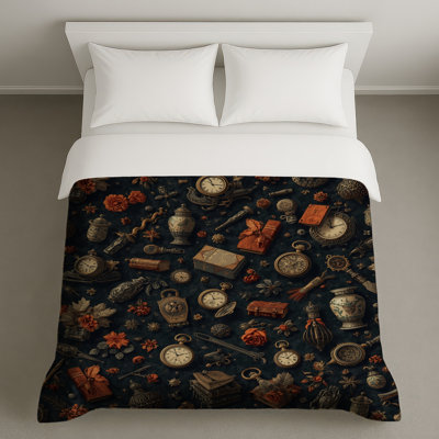 Vintage Clock Collection Duvet Covers