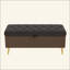 Banc de rangement avec repose-pieds Modern Modern-129574799-129574787