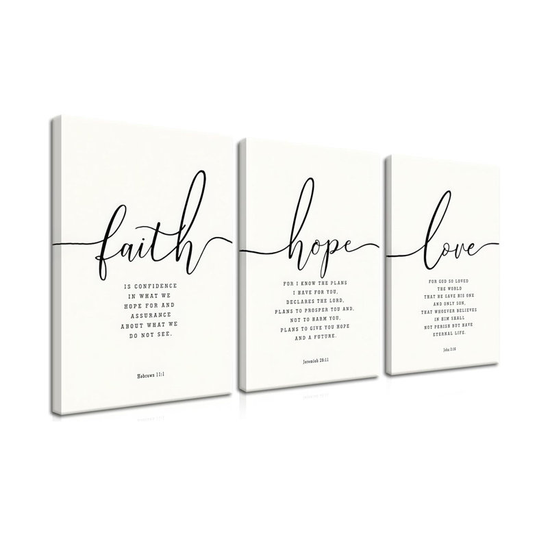 3 Piece Wrapped Canvas Print