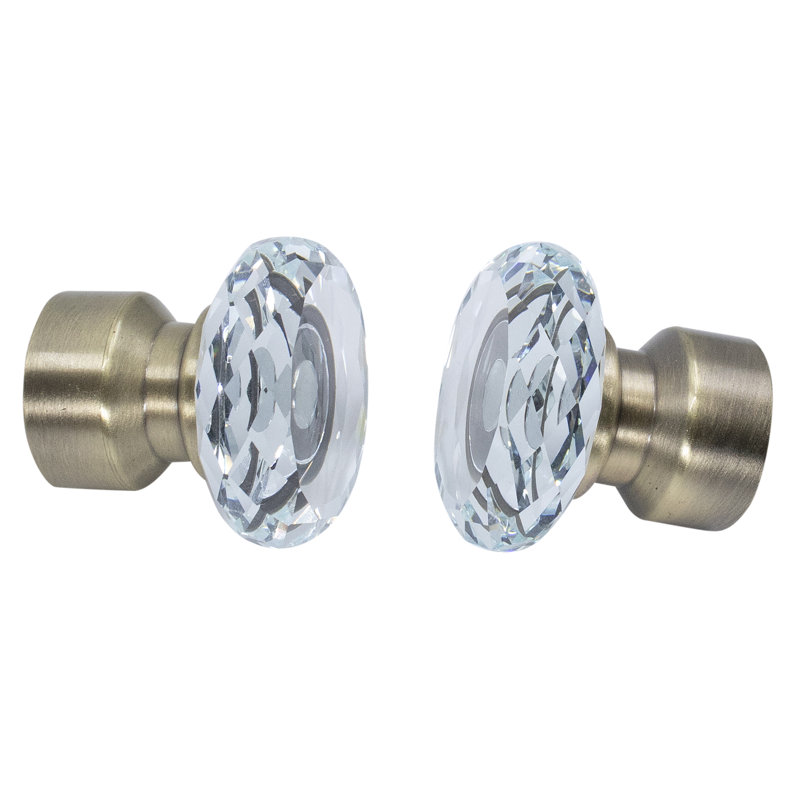 Support de fixation 1 "Eran, 28" - 48", Laiton antique