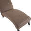 Chaise longue rembourrée incurvée pour le salon