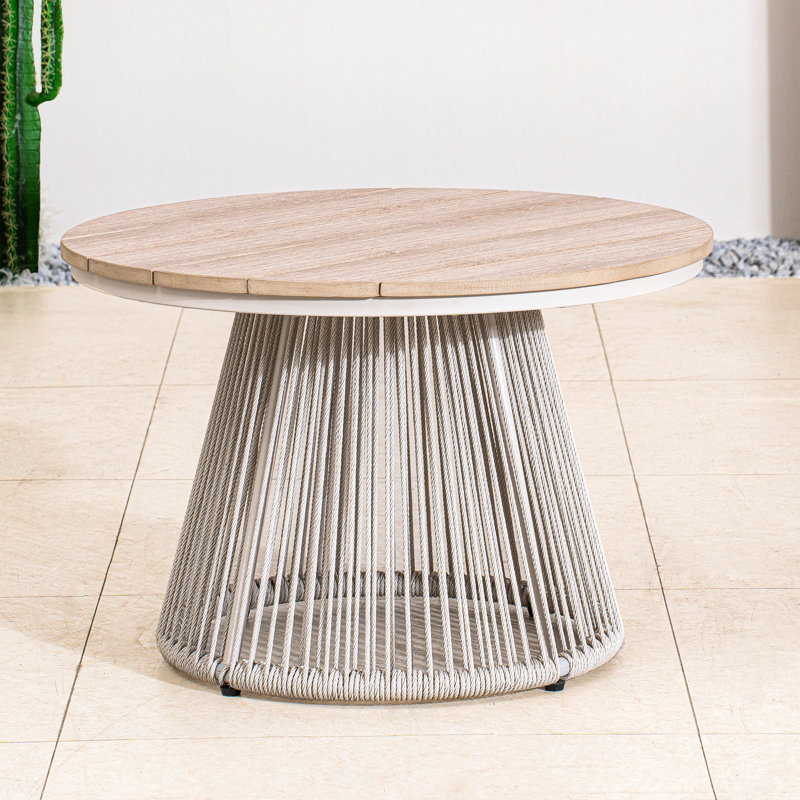 Table basse ronde d'extérieur 26 po