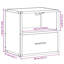 40cm W Metal Bedside Table-2076591226