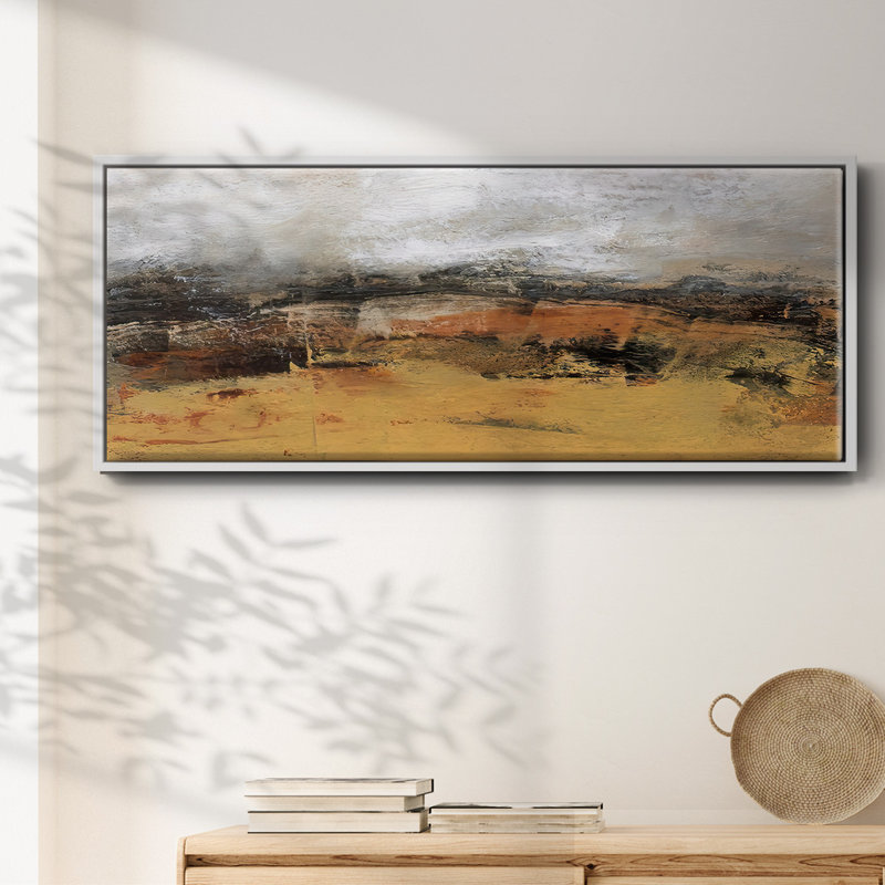 Bridges Ochre IV - Framed Canvas